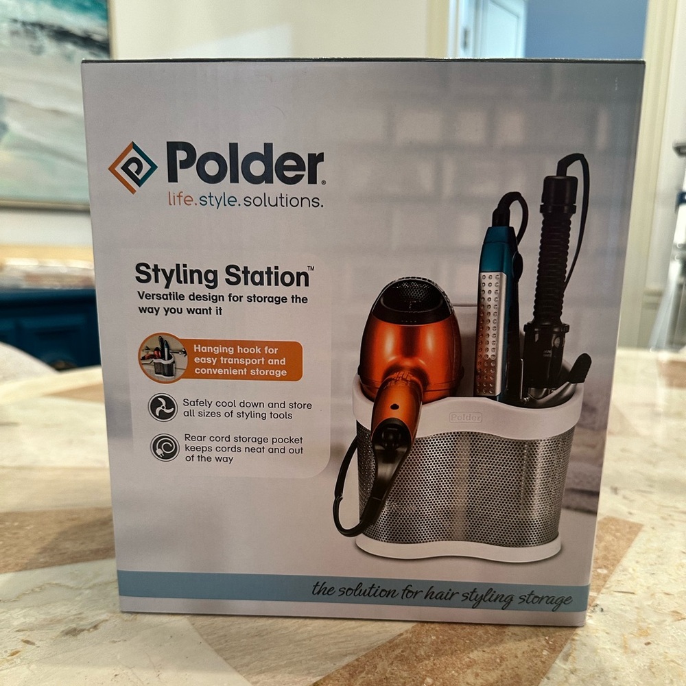 Polder Hair Tool Styling Station